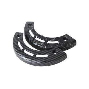 适用春风675SR-R改装配件水转印碳纤维纹离合器边盖保护罩装饰板