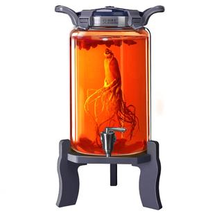 泡酒专用酒瓶玻璃容器高档加厚高端密封酒坛酒罐10斤长期存药酒桶