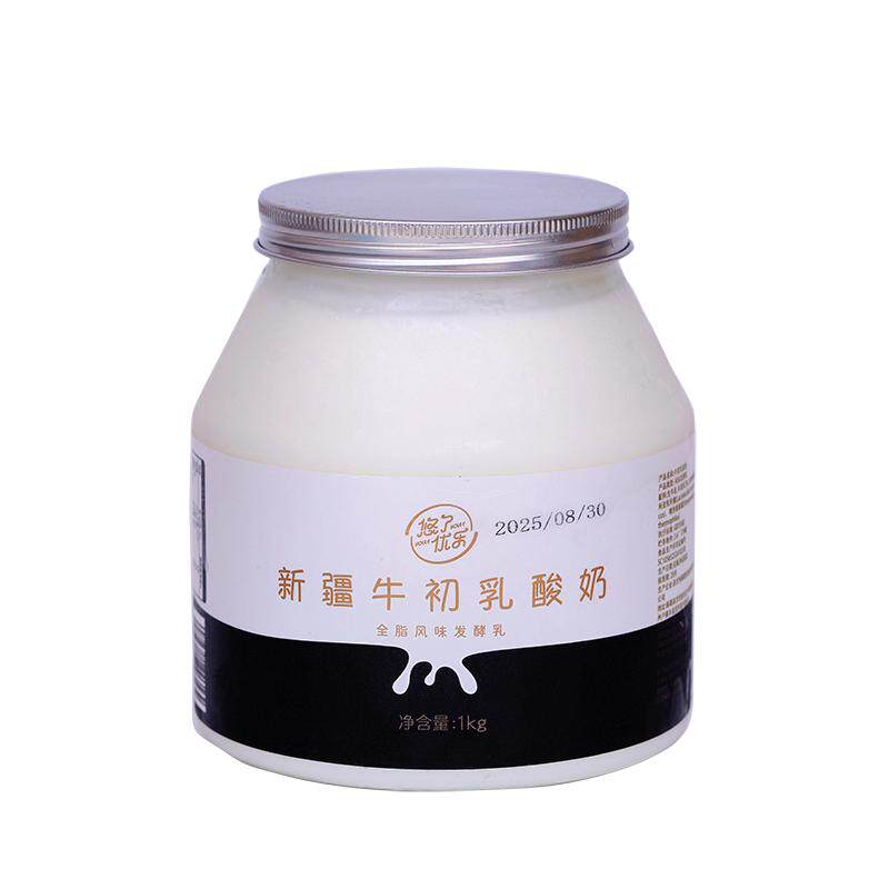 新疆牛初乳酸奶天山牧场添加牛初乳营养早餐学生孕妇黄金奶源