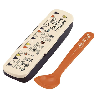 日本本土skater儿童米奇卡通宝宝餐具饭勺面条深汤勺带盒外出便携