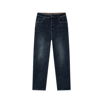 森马经典复古长裤通勤风牛仔裤男