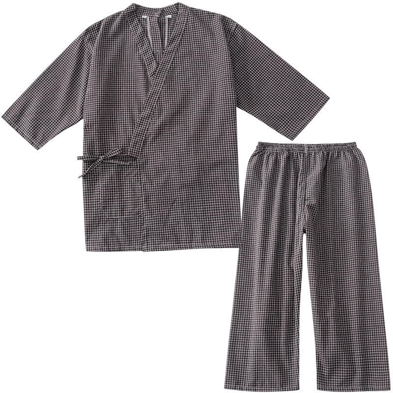 汗蒸服女款纯棉2025新款大码情侣男女长款桑拿艾灸服前后开衫开扣