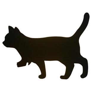 猫咪剪影灯光声控感应灯小夜灯影子灯电池投影灯壁灯动物猫灯磨砂