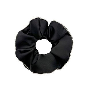 韩国高端气质串珠大肠发圈女时尚断面盘发器高马尾丸子头耐用头绳