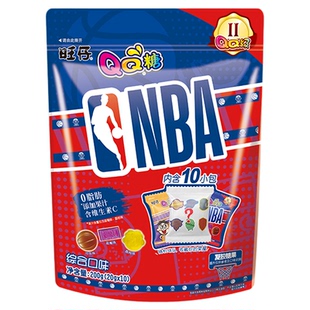 旺旺NBA限定版旺仔QQ糖200g*2包