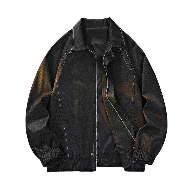 【新品】翻领牛仔外套男春秋夹克