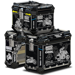 生林适用宝马F750GS侧边箱F850GS摩托车三箱F650GS宝马1200右躲箱