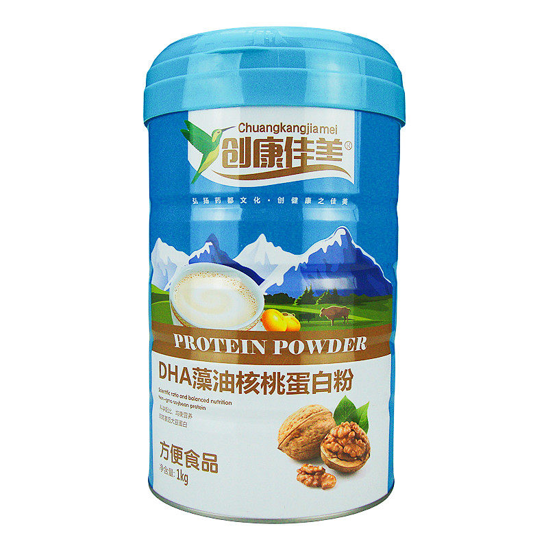 创康佳美DHA藻油核桃蛋白粉批发