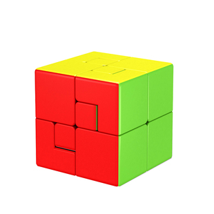 魔域文化魅龙傀儡魔方异形三阶顺滑1号2号小学生儿童幼儿益智玩具