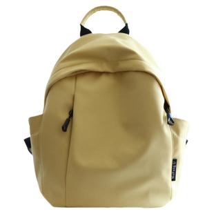 NR纯色轻便小背包双肩包女2025新款时尚休闲旅游小书包背包女双肩