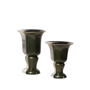 一匚 现代简约几何陶瓷创意花器 眼样板间售楼处酒店玄关会所摆件