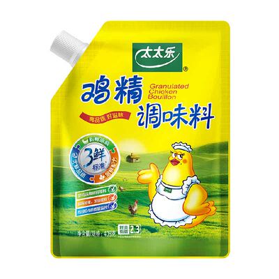 太太乐加嘴三鲜鸡精调味料408g