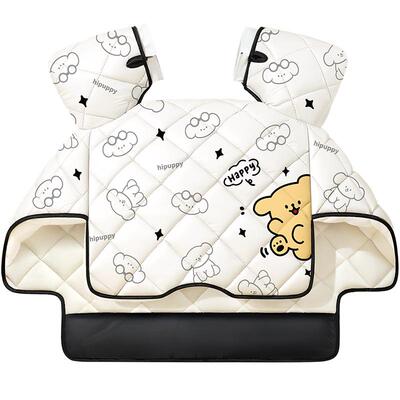 2025新款牛奶绒电动车挡风被冬季