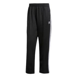Adidas阿迪达斯三叶草2024冬季新款男子针织三条纹直筒长裤IZ4801