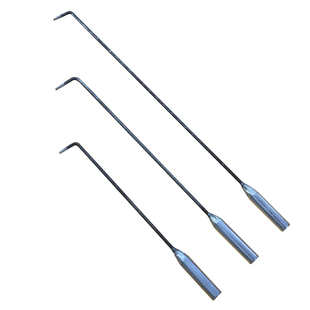 火炉钩子长铁钩掏火钩炉川子柴火子配件火棍钩采暖炉子工具烧烤