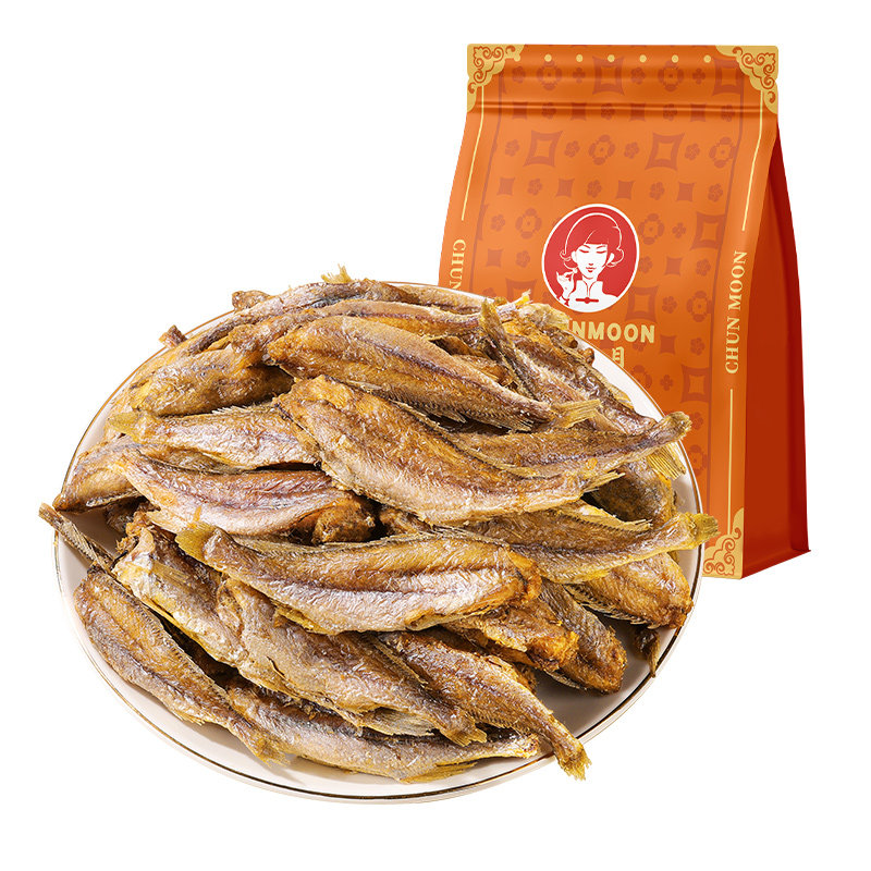 春江月黄鱼酥即食香酥小黄鱼干500g烤干货深海海鲜脆零食青岛特产