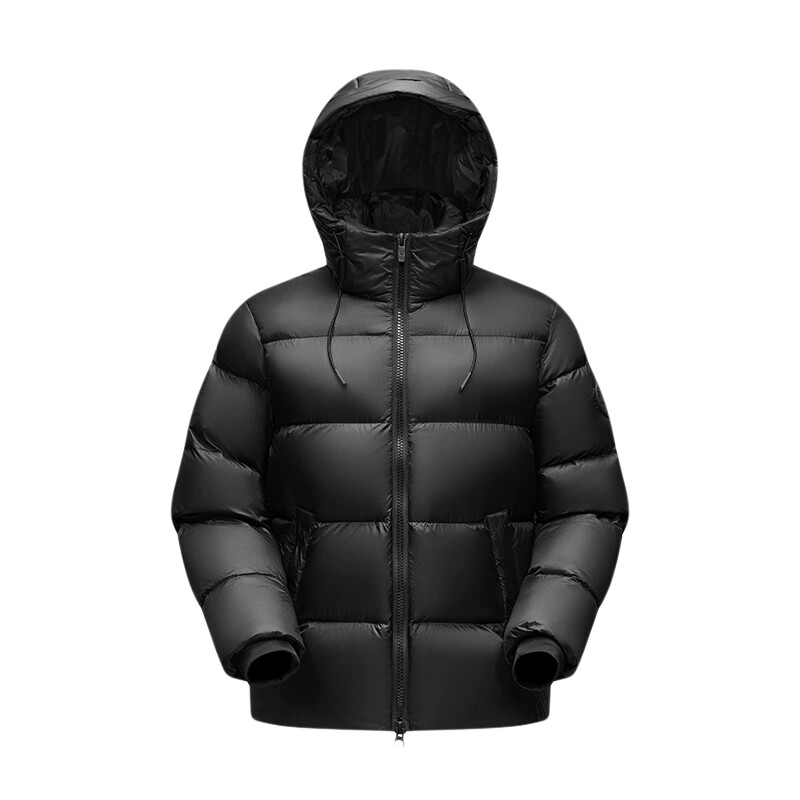 美力城白鹅绒羽绒服短款加厚保暖面包服冬季新款时尚有型外套
