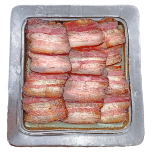 青城山老腊肉正宗四川特产农家自制柴火烟熏土猪水晶五花腊肉