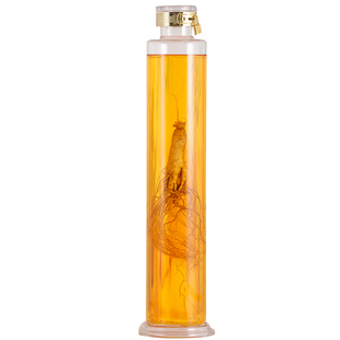 无铅高硼硅玻璃泡酒瓶家用人参密封罐泡药酒坛玻璃瓶1斤2斤3斤5斤