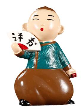 老北京娃娃泥人泥塑装饰摆件