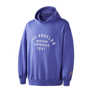 NBA官方正品湖人/勇士/球队故事系列男女情侣运动连帽休闲卫衣