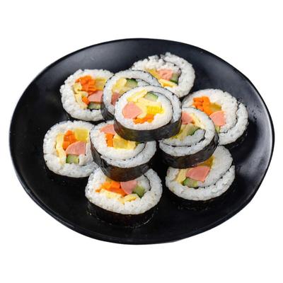 紫菜包饭大片食材寿司海苔