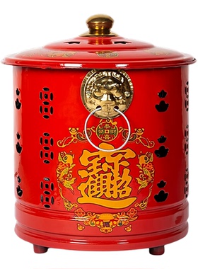 搪瓷烧金纸桶室内外家用焚化元宝