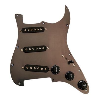 老郝手工拾音器三单双层降噪可调节升降磁点高品质电吉他总成新款