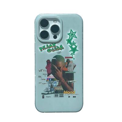 sideline原创frank ocean说唱歌手iPhone17promax手机壳全包硅胶软壳适用于苹果手机壳ip16pro
