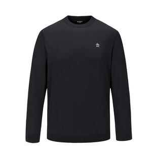 【谷波织法】Munsingwear万星威休闲秋冬男士圆领长袖毛衣T恤