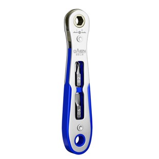 棘轮螺丝刀正90度正反转弯头直角小型多功能L型十字一字批头套装