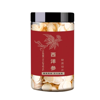 森美仁长白山西洋参片500g花旗参