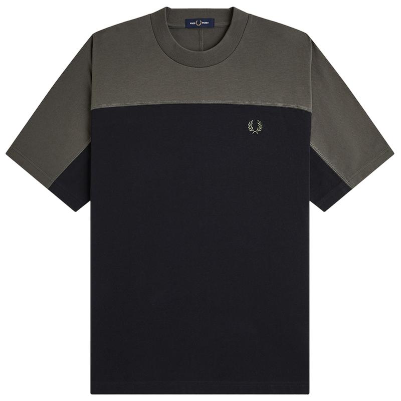 FREDPERRY拼色短袖T恤