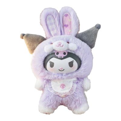 TOPTOY三丽鸥家族搪胶毛绒盲盒酷洛米精灵兔可爱礼物