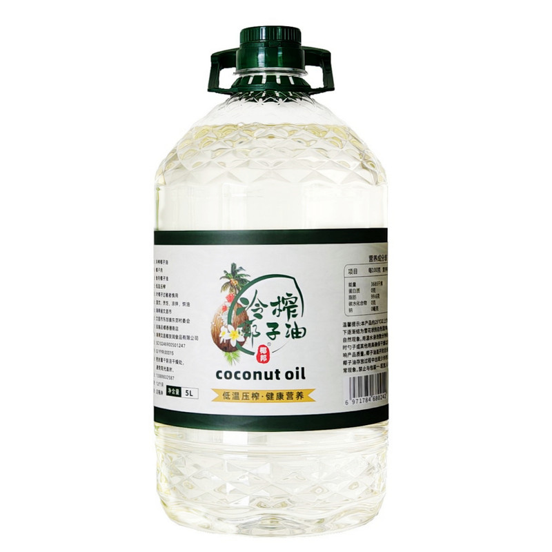 冷榨椰邦全纯天然椰香原味椰子油煮饭炒烘煎凉拌无添加食用商用装