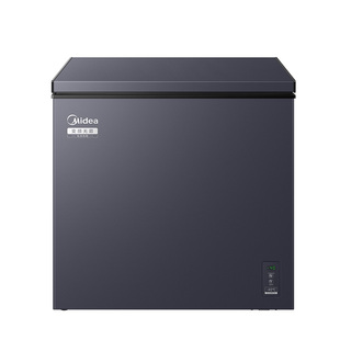 【风冷无霜】美的181L家用小型冷柜冷冻冷藏两用冰柜一级变频冰箱