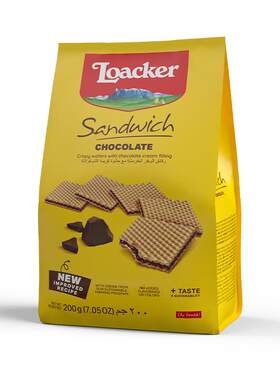 Loacker莱家进口薄片威化饼干