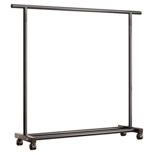 晾衣架落地阳台家用挂衣架卧室内宿舍出租房简易衣帽架子晾晒衣杆