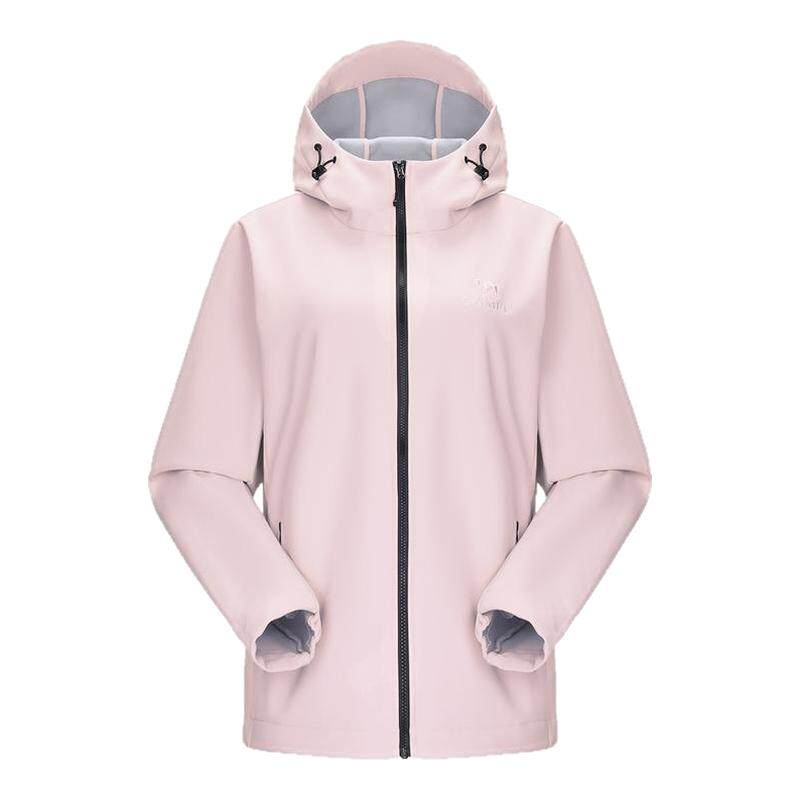 【岩壳】骆驼女装冲锋软壳衣外套