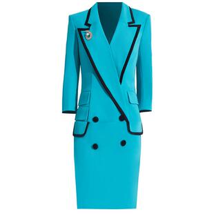 创意狐轻奢小众礼服裙名媛聚会气质小礼服平时可穿小洋装连衣裙女