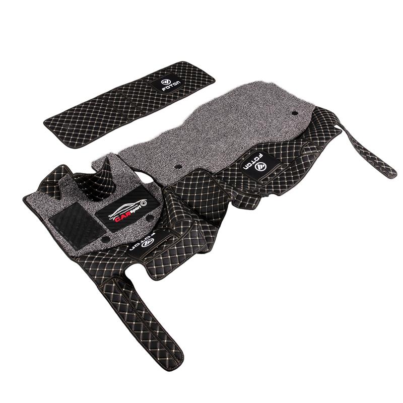 福田瑞沃es3/q5/q9es5/e3/es7小金刚捷运9宽窄体轻卡专用货车脚垫