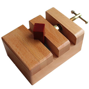 包邮进口榉木大号印床刻床实木夹具印章石料刻章固定篆刻套装工具