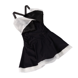 【仙灵女屋】高级感遮肚显瘦2025年新款爆款保守泡温泉连体泳衣女