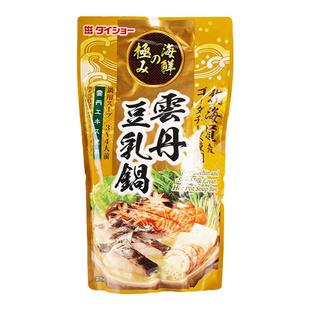 日本大昌大逸昌火锅底料750g海胆豆乳香辣海鲜蟹味噌高汤料寿喜汁