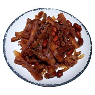 25年新货宅十堂甜笋干花生德清多味笋豆手工农家临安即食笋丝零食