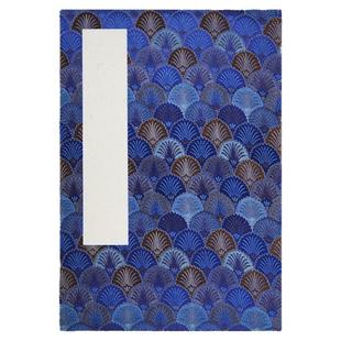 宋锦空白书画纸册页书法作品纸山水书画国画生宣纸画册小楷毛笔书法半生半熟折页本奏折式本双层加厚折子本