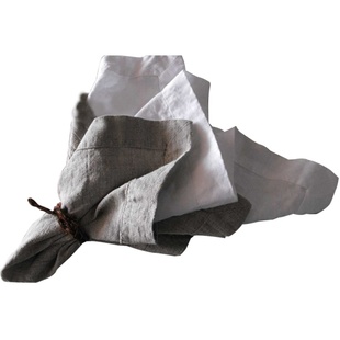 加厚纯亚麻 亚麻棉麻简约 桌布/餐桌布/台布（亚麻色白色深灰色）