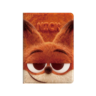 适用朱迪尼克ipadpro平板壳13英寸毛绒IPADAIR6保护套秋冬5疯狂动物城2十一代情侣iPad11毛茸茸10冬天狐尼克6