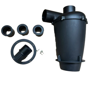 旋风集尘器50mm内径木工吸尘器旋风分离器打磨雕刻除尘粉尘收集器