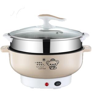 不粘锅电炒锅电热锅迷你电煮锅多功能小电锅家用电饭锅小火锅锅具